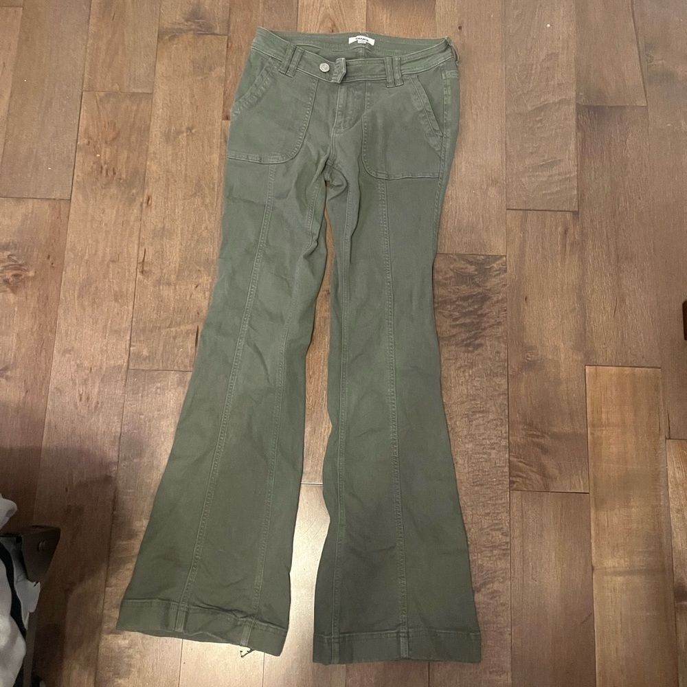 Garage Green Women's Flare Jeans